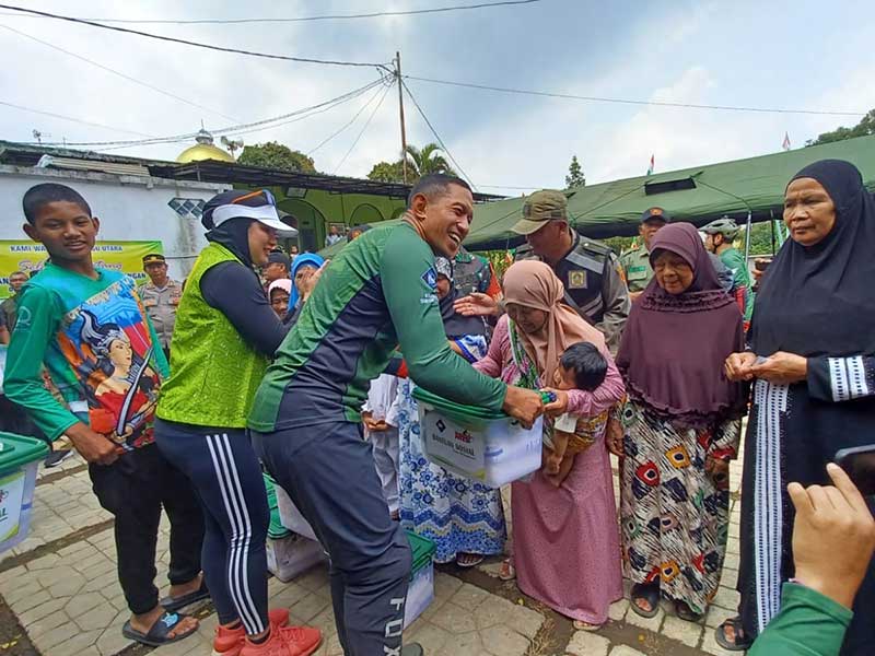 Korem Suryakancana Gelar Baksos, Wujud TNI Manunggal Rakyat